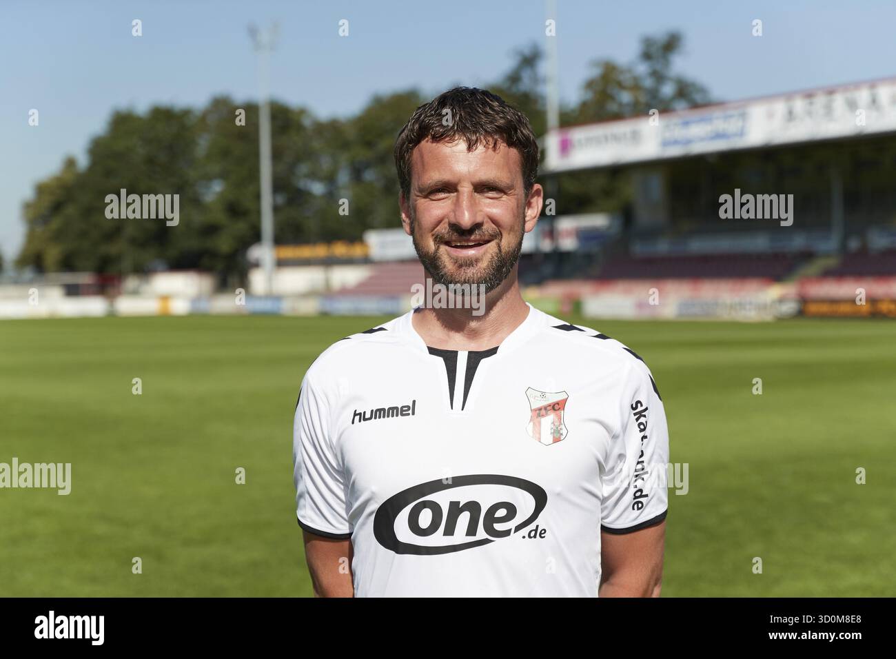 Ritratti di giocatori, squadre e giocatori ZFC Meuselwitz stagione 2016-207 Foto Stock