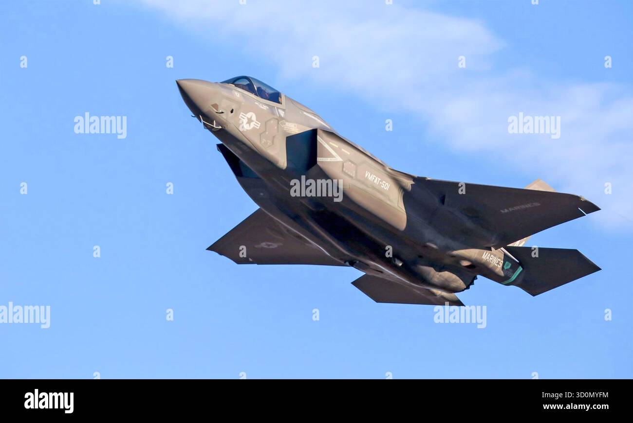 US Marine Corps Lockheed Martin F-35B Lightning II foto: US Navy Foto Stock