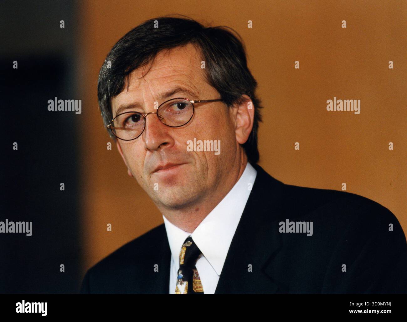 Jean Claude Juncker, politico, Lussemburgo [traduzione automatizzata] Foto Stock