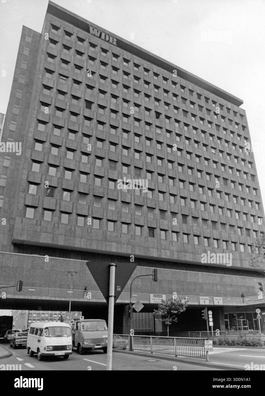 Emittenti in Germania: Westdeutscher Rundfunk, Apellhofplatz 1. [traduzione automatizzata] Foto Stock