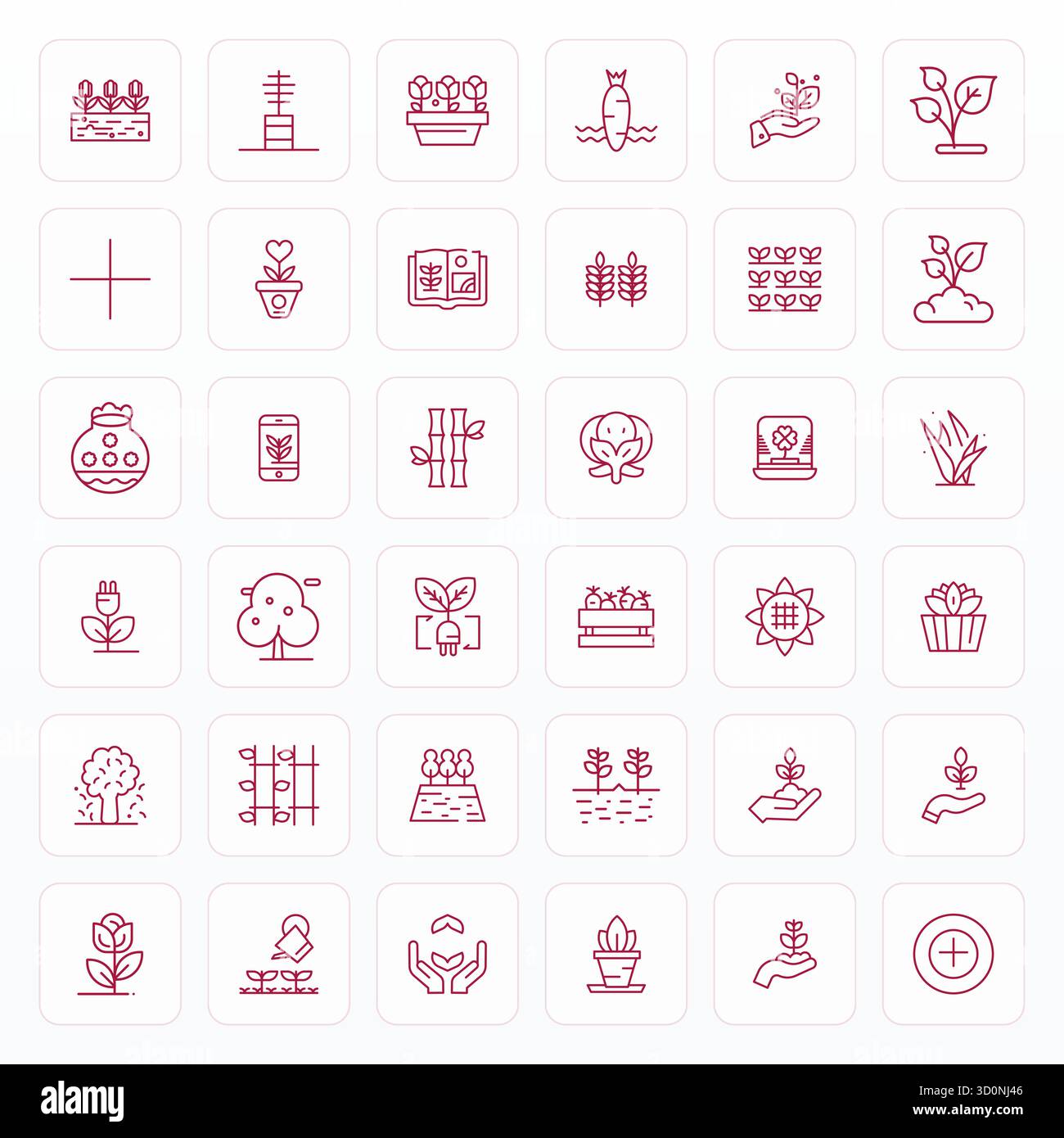 Scarica 36 icone vettoriali Bold Line scalabili progettate per crescere, con risoluzione display Perfect Retina Ready adatta per professionisti e crea Illustrazione Vettoriale