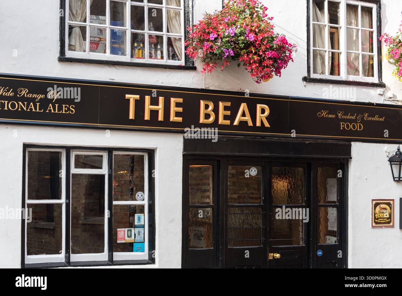 Pub e ristorante Bear Inn, Oxford, Regno Unito Foto Stock