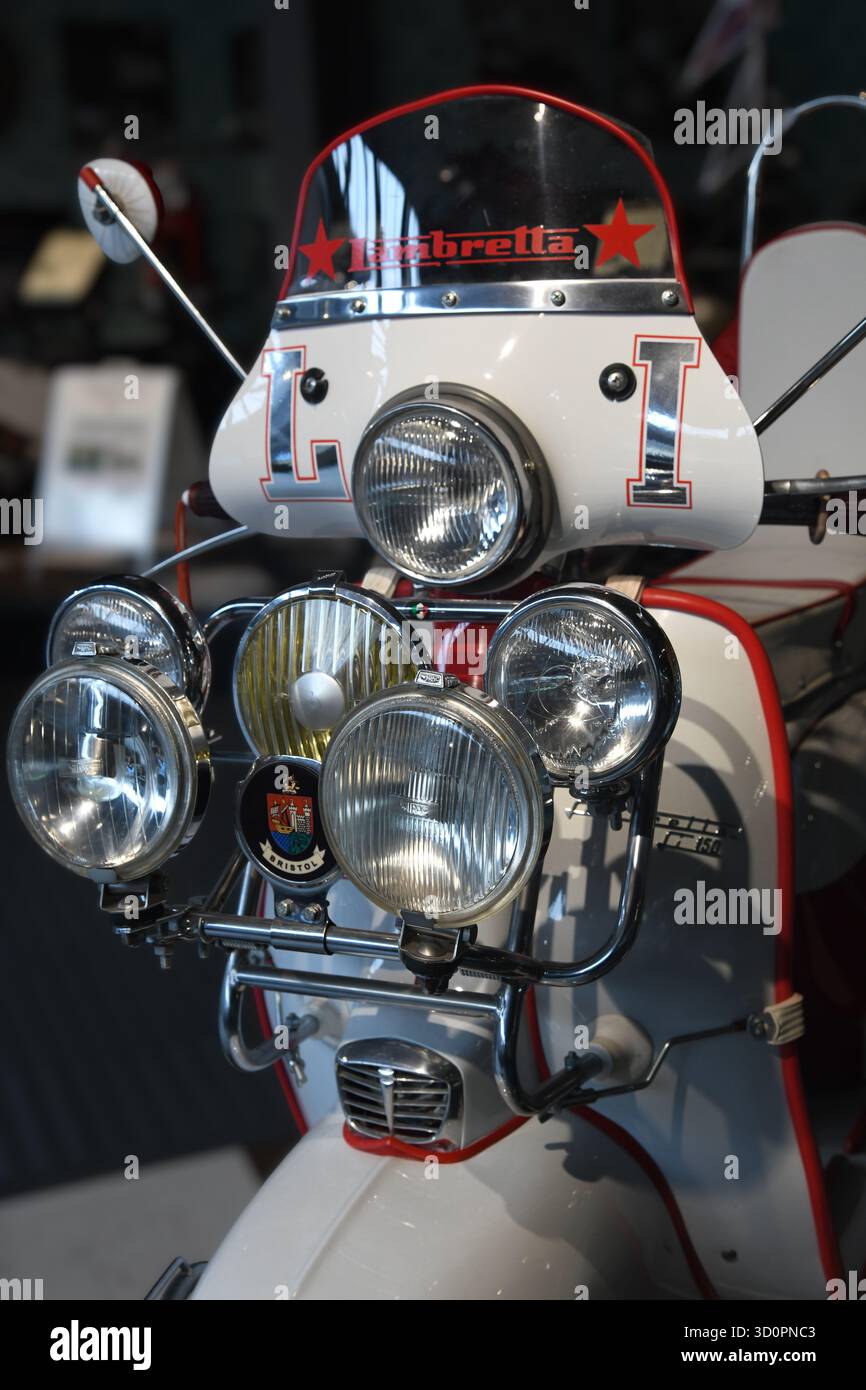 1965 scooter Lambretta Li150 Slimstyle Foto Stock