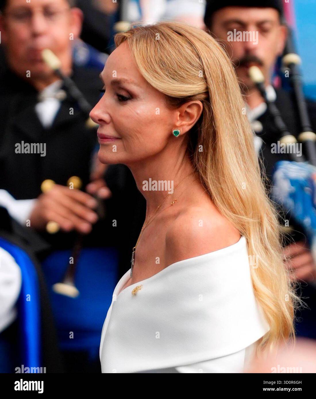 Oviedo, Spagna. 24 ottobre 2025. Esther Alcocer Koplowitz durante i Princess of Asturias Awards 2025 a Oviedo, venerdì 24 ottobre 2025. Crediti: CORDON PRESS/Alamy Live News Foto Stock