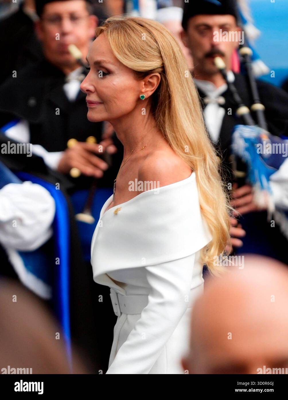 Oviedo, Spagna. 24 ottobre 2025. Esther Alcocer Koplowitz durante i Princess of Asturias Awards 2025 a Oviedo, venerdì 24 ottobre 2025. Crediti: CORDON PRESS/Alamy Live News Foto Stock
