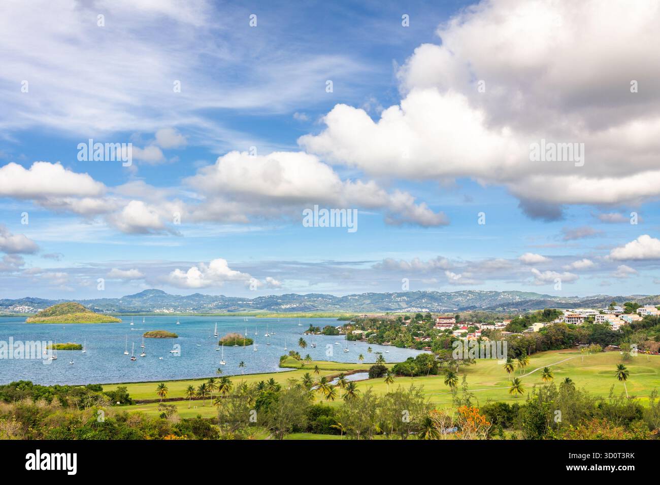 Trois Ilets in Martinica, Francia Foto Stock