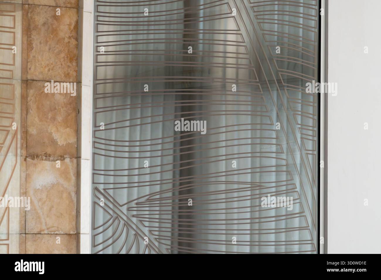Livelli architettonici. Struttura. Foto Stock