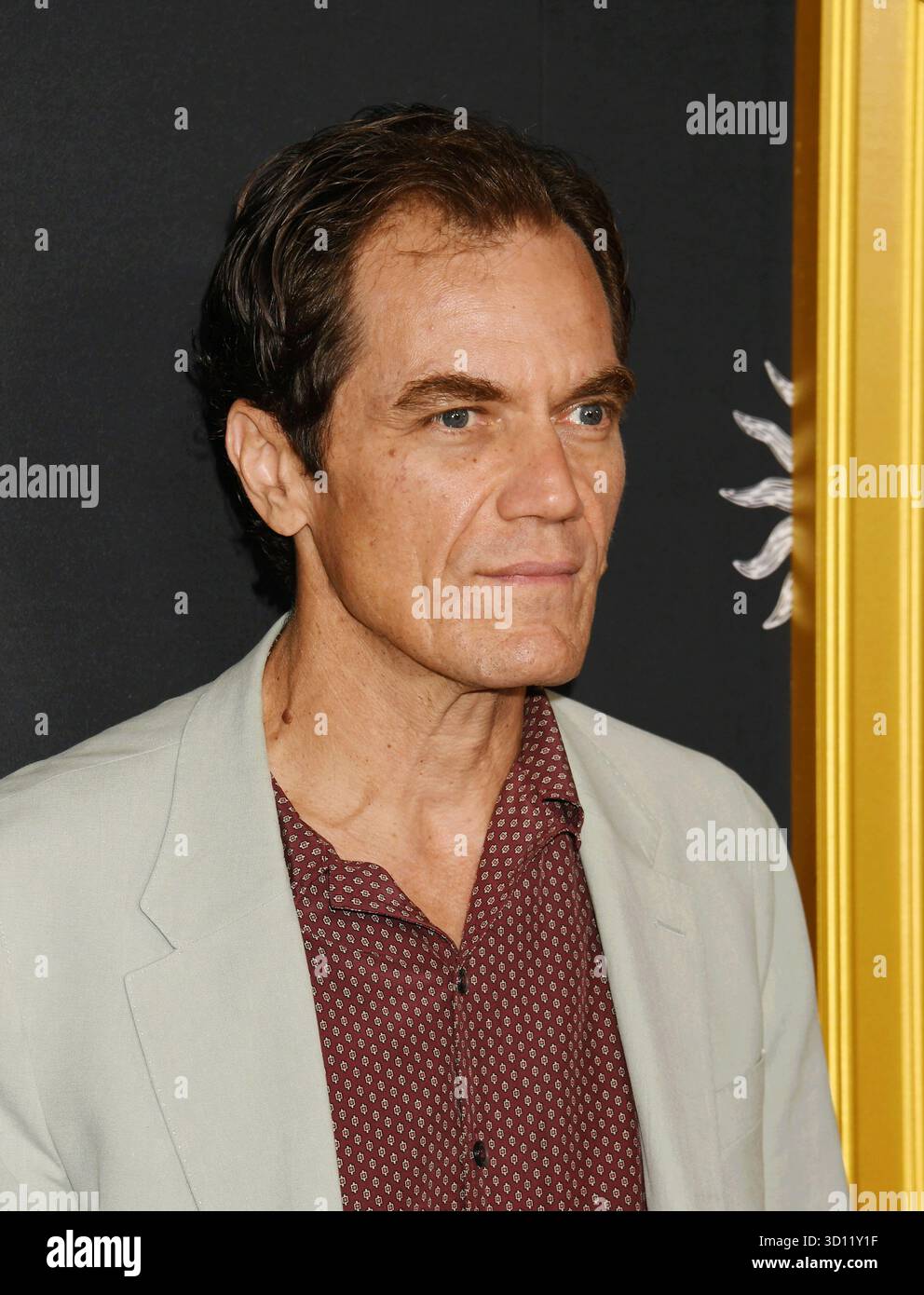 HOLLYWOOD, CALIFORNIA - 24 OTTOBRE: Michael Shannon all'AFI FEST 2025 presentato da Canva "Norimberga" Screening al TCL Chinese 6 Theatres di ottobre Foto Stock