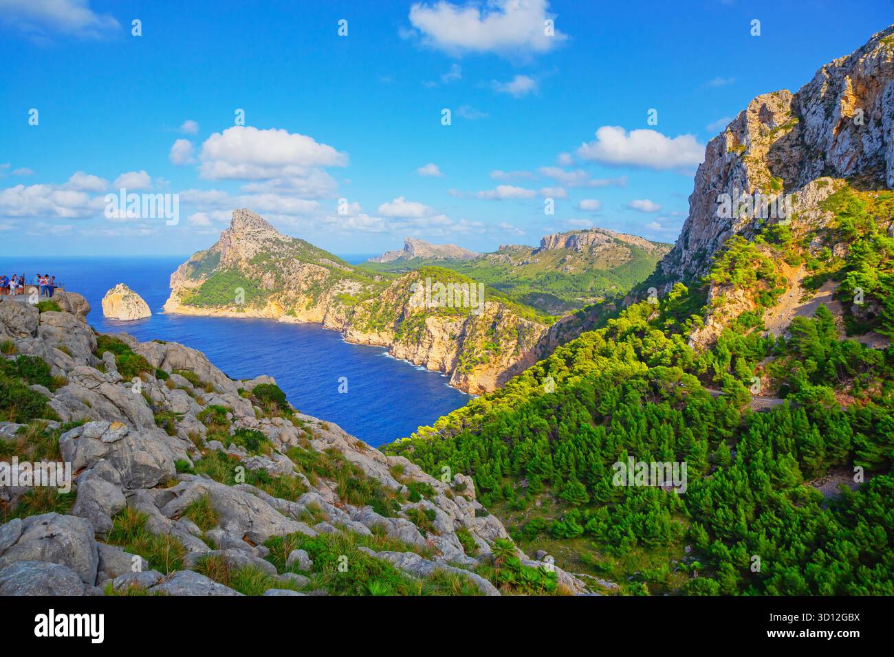 capo Formentor, Maiorca, Isole Baleari, Spagna Foto Stock
