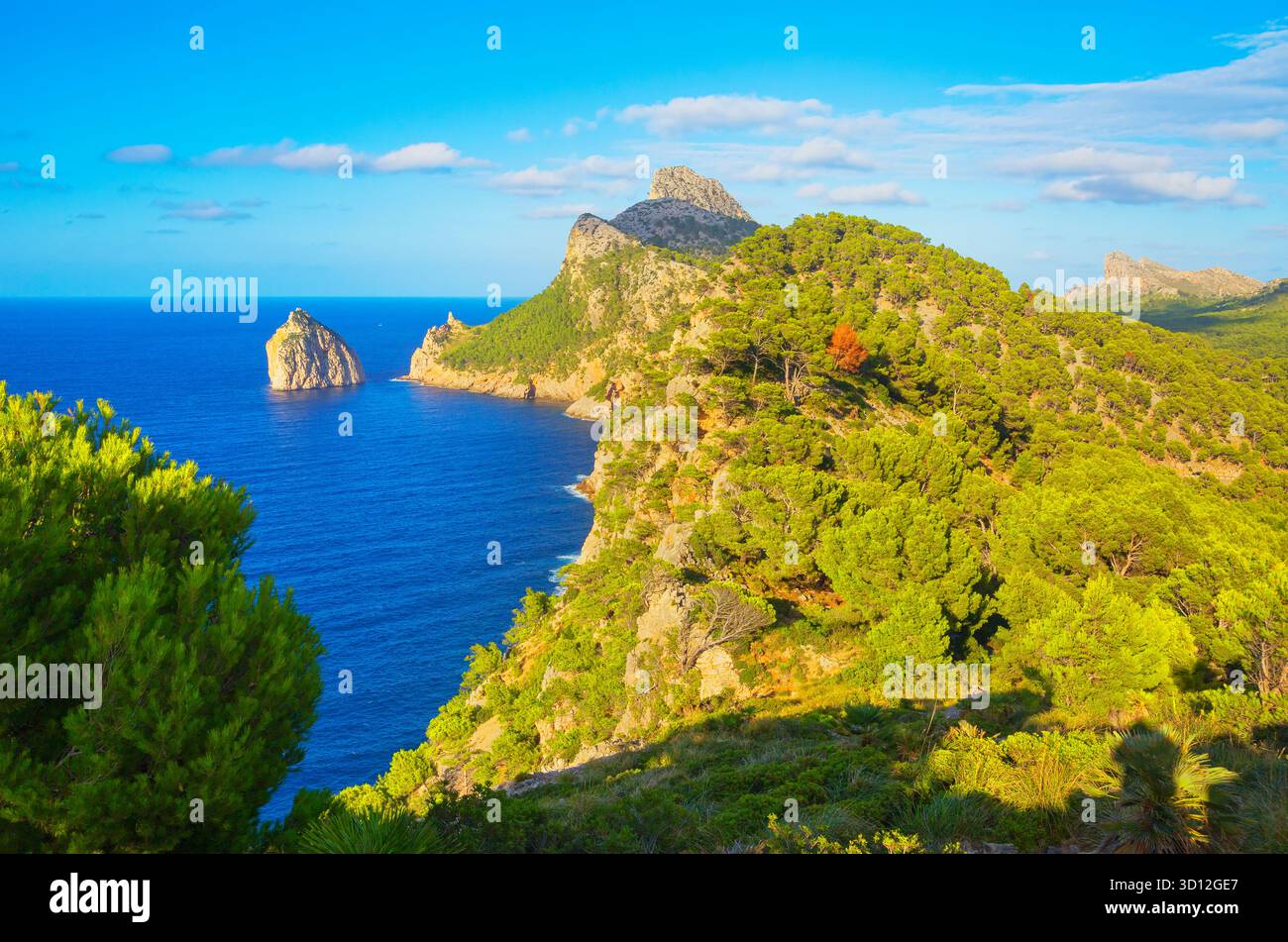 capo Formentor, Maiorca, Isole Baleari, Spagna Foto Stock