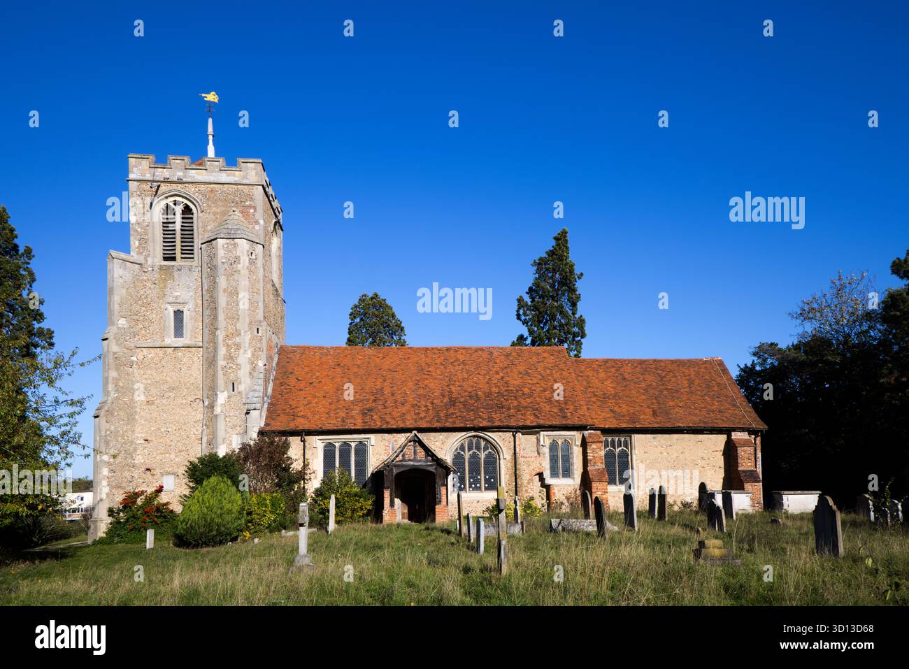Chiesa di Santa Maria a Latton Harlow Essex Foto Stock