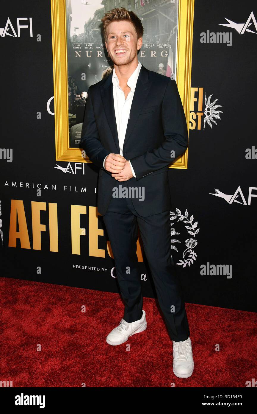 Robert Irwin bei der Premiere des Kinofilms 'Norimberga / Nürnberg' auf dem 39. AFI Fest 2025 im TCL Chinese Theatre. Los Angeles, 24.10.2025 Foto Stock