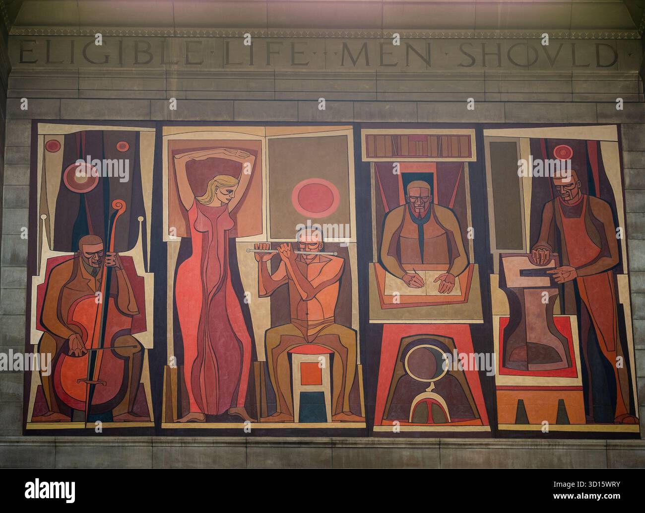 Edificio del campidoglio nel centro di Lincoln, Nebraska Foto Stock