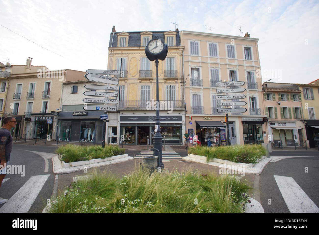 Città di Saint Raphael, Francia Foto Stock
