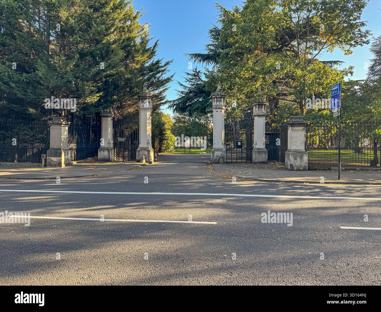 Hanwell Cemetery, Ealing, Londra Foto Stock