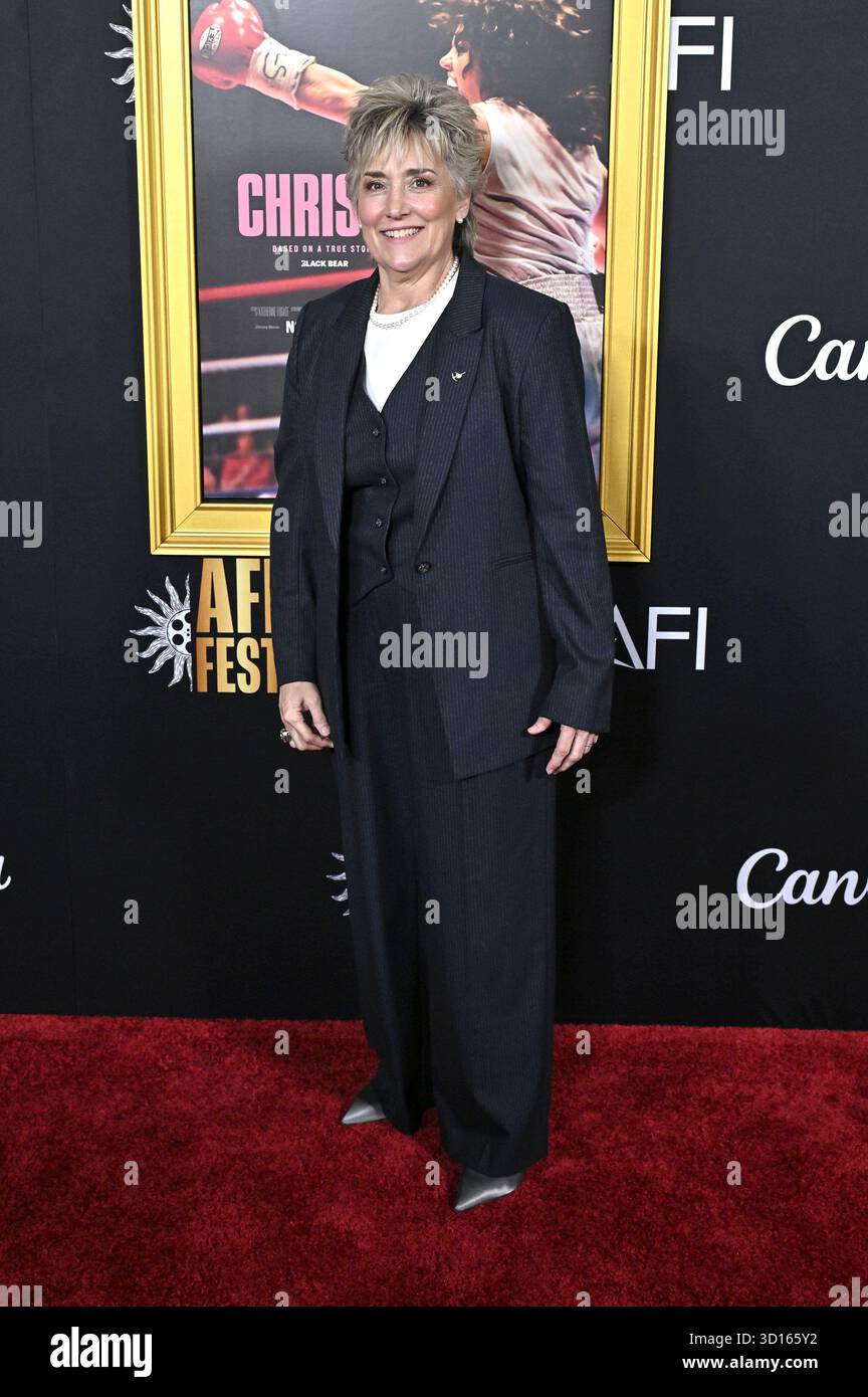Christy Martin bei der Premiere des Kinofilms Christy auf dem 39. AFI Fest 2025 im TCL Chinese Theatre. Los Angeles, 25.10.2025 *** Christy Martin alla prima del lungometraggio Christy al 39 AFI Fest 2025 al TCL Chinese Theatre di Los Angeles, 25 10 2025 foto:xD.xStarbuckx/xFuturexImagex christy 5081 Foto Stock