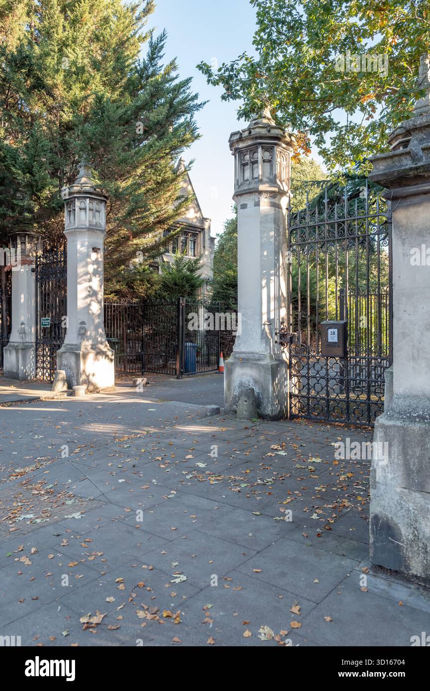 Hanwell Cemetery, Ealing, Londra Foto Stock