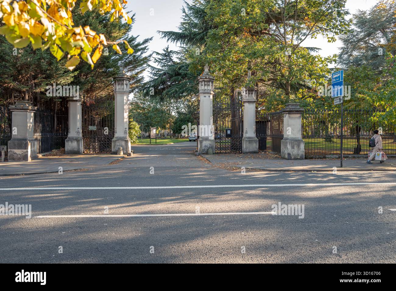 Hanwell Cemetery, Ealing, Londra Foto Stock