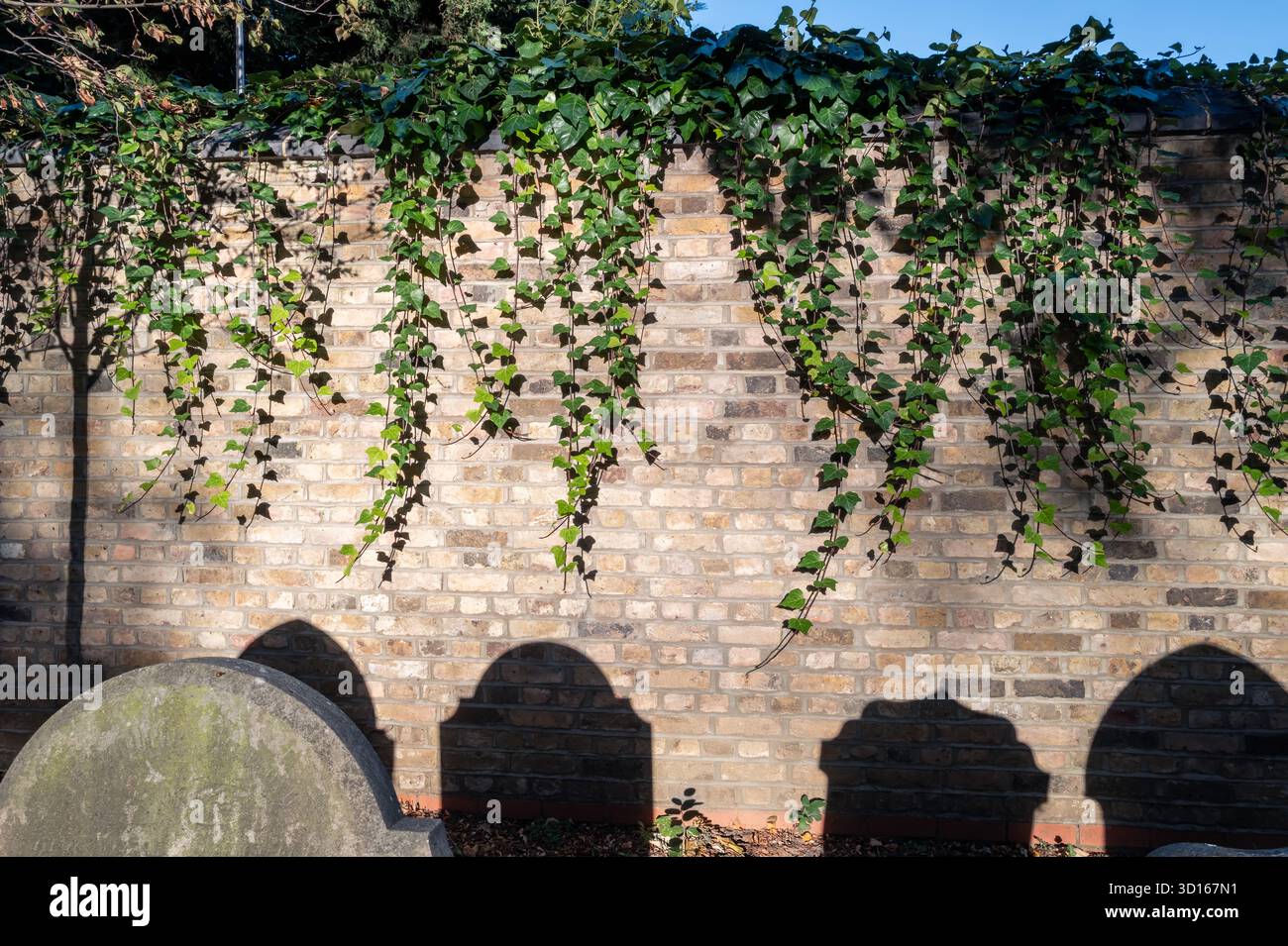 Hanwell Cemetery, Ealing, Londra Foto Stock