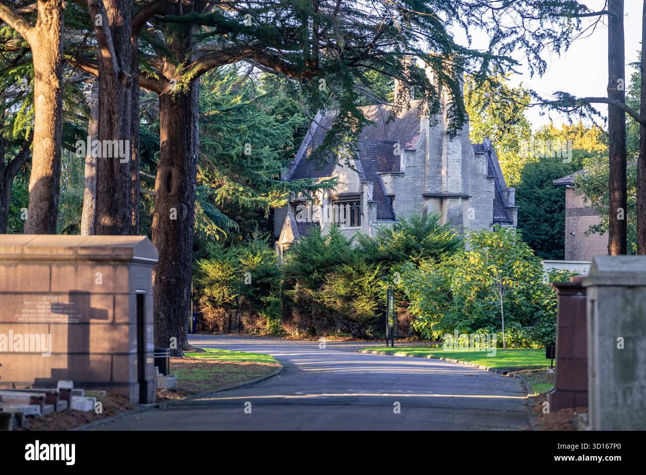 Hanwell Cemetery, Ealing, Londra Foto Stock