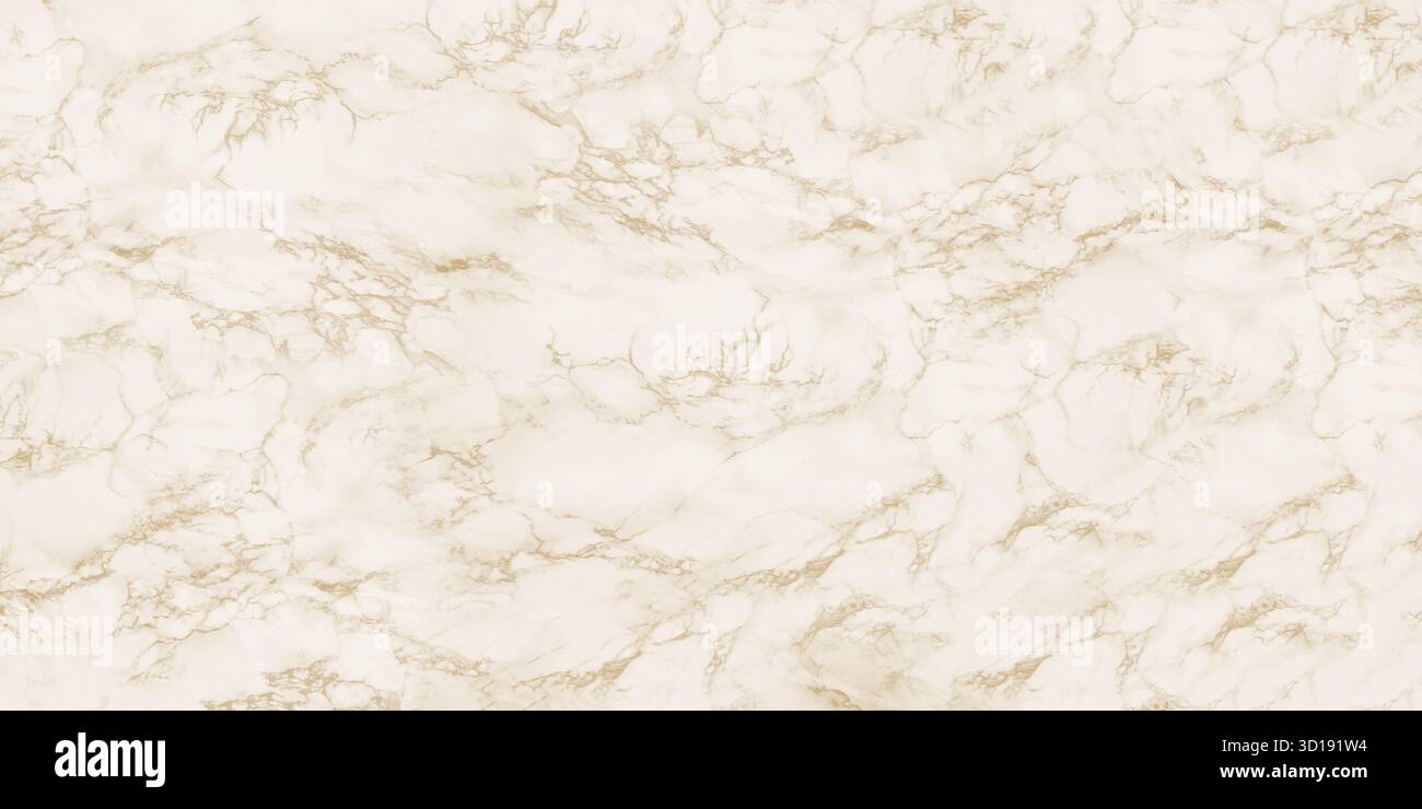 texture full-frame ad alta risoluzione di marmo con una tavolozza dominante di colori beige, seppia o marrone caldo. È caratterizzato da un complesso motivo di delicati, Foto Stock