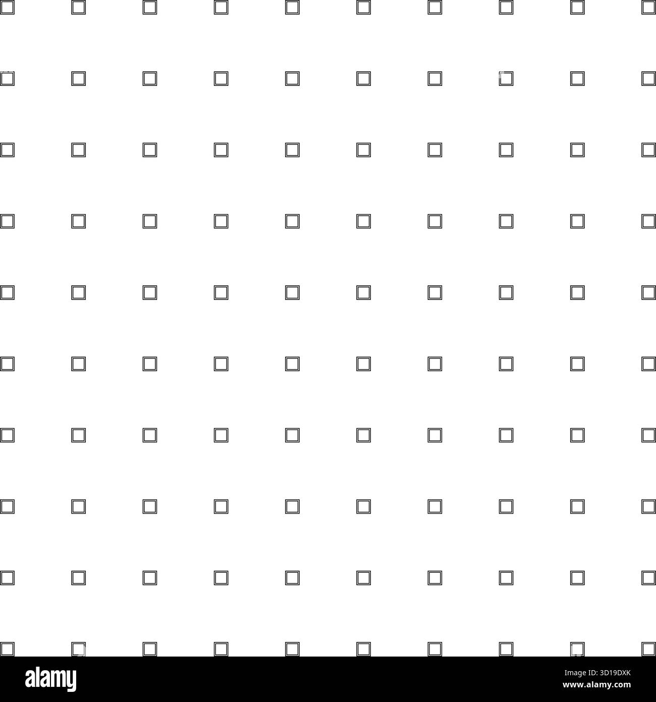 Schema di sfondo a griglia pulito e moderno, perfetto per progetti digitali, poster, siti Web, stampabili e presentazioni. Questo tessuto geometrico senza cuciture Illustrazione Vettoriale