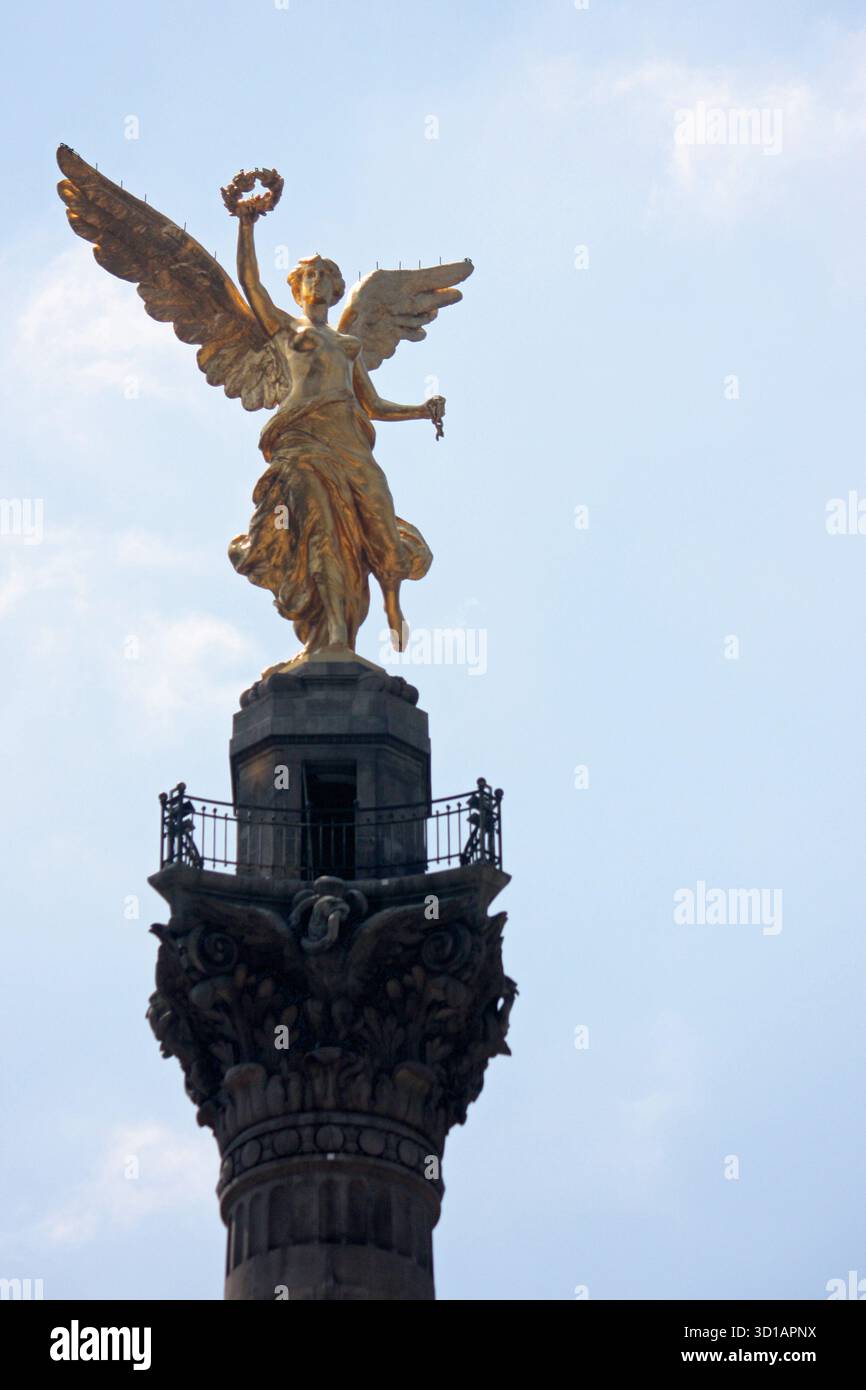 El Ángel de la Independencia Foto Stock
