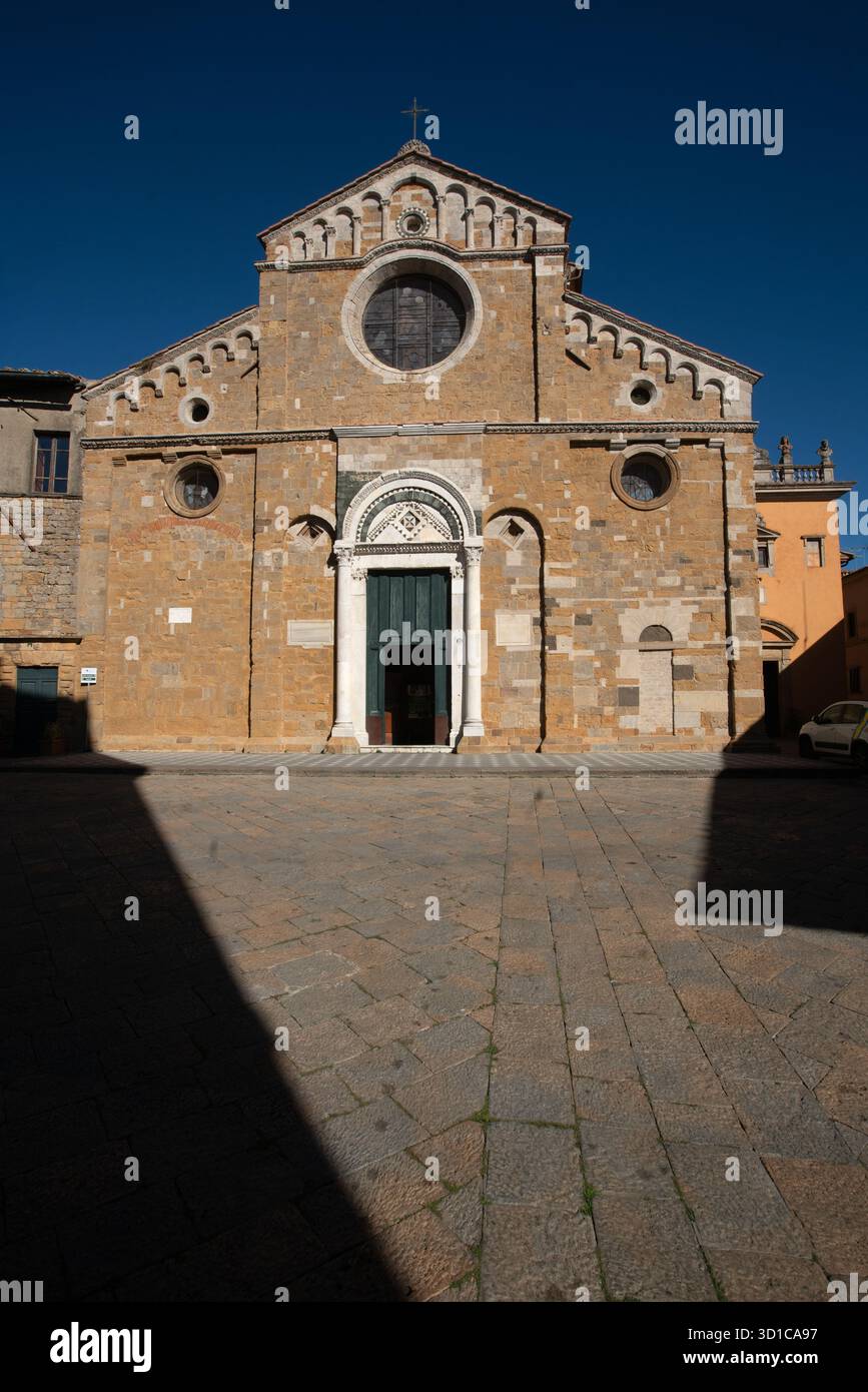 Cattedrale di Santa Maria Assunta a Volterra, Italia Foto Stock