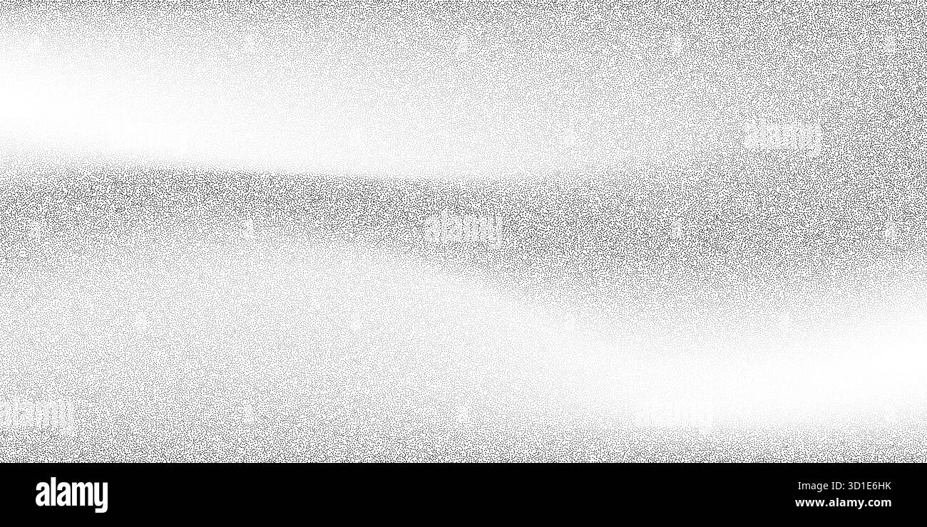 Sfondo sgranato e astratto con rumore, punti e texture sfumate. Gli effetti spray, polvere e mezzitoni aggiungono profondità Illustrazione Vettoriale