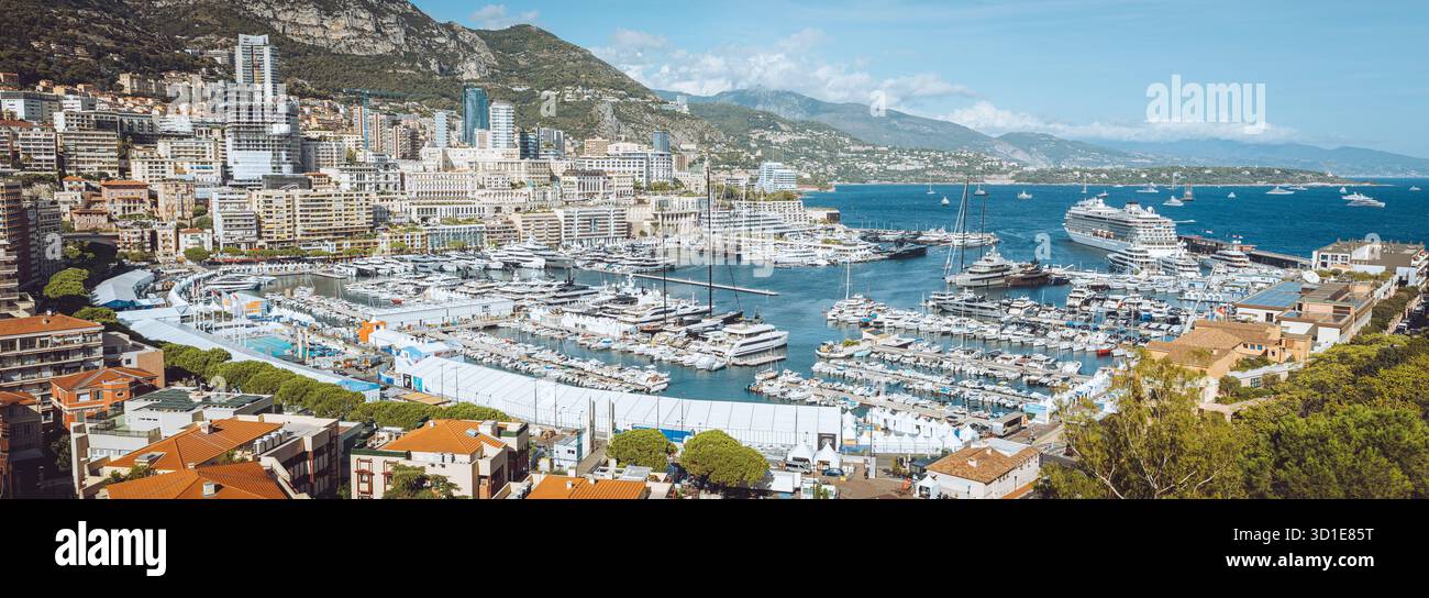 Monaco, Costa Azzurra, Francia Foto Stock