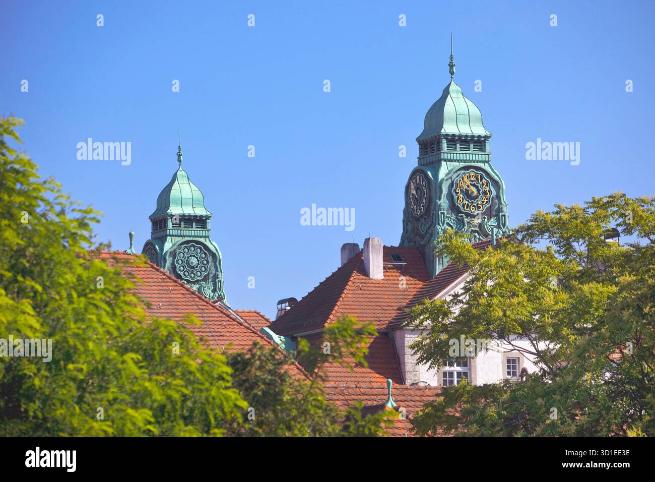 Complesso termale Sprudelhof, Germania, Assia, Bad Nauheim Foto Stock