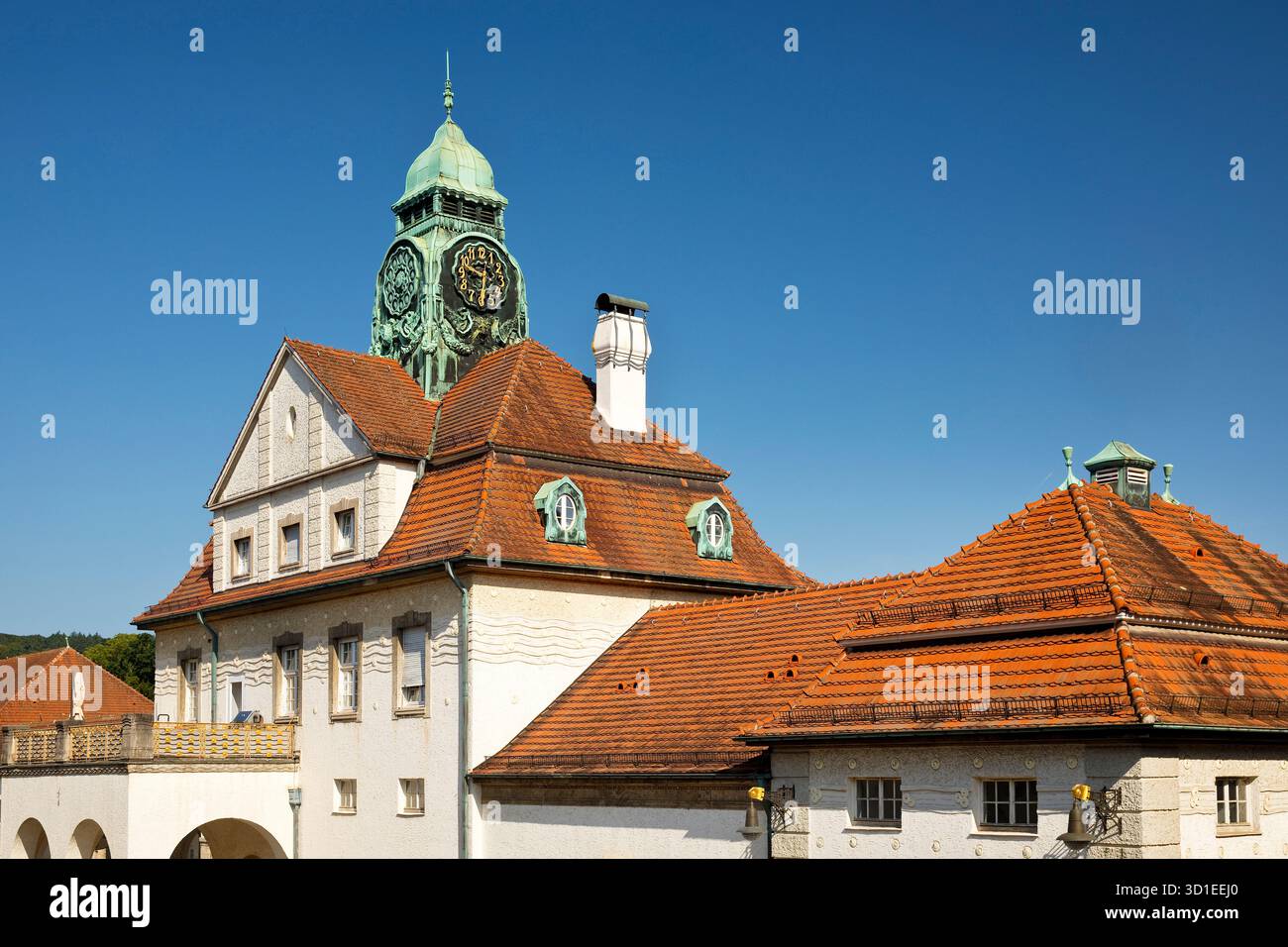 Complesso termale Sprudelhof, Germania, Assia, Bad Nauheim Foto Stock