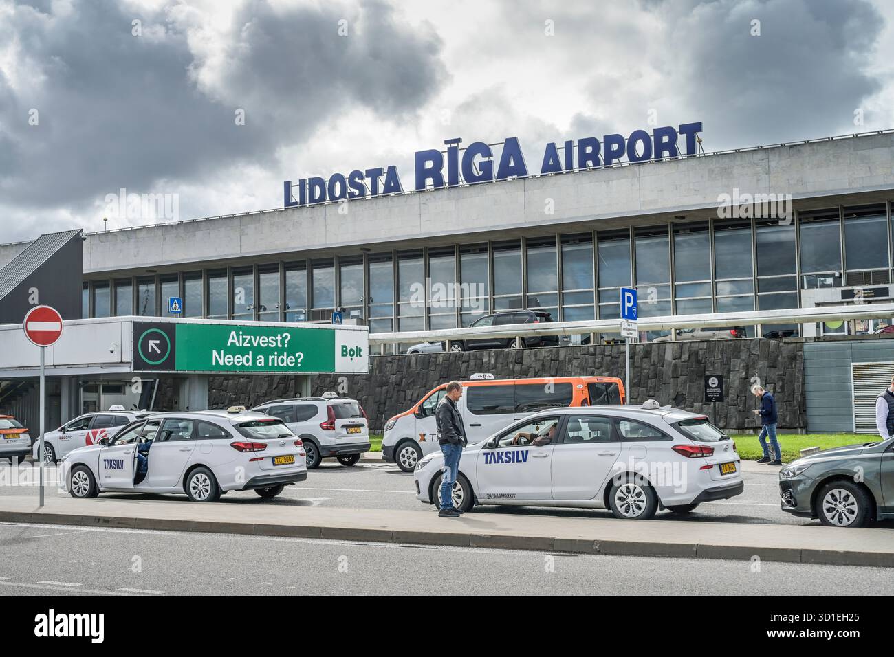 Aeroporto internazionale di riga, riga, Lettland Foto Stock