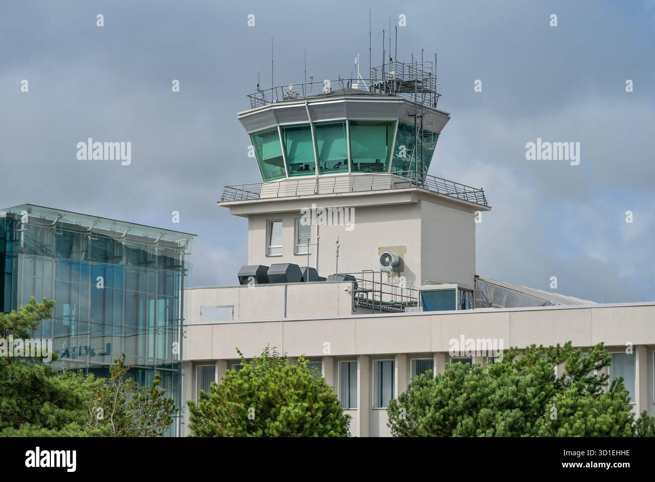 Torre, Flughafen, Aeroporto Internazionale di riga, riga, Lettland Foto Stock
