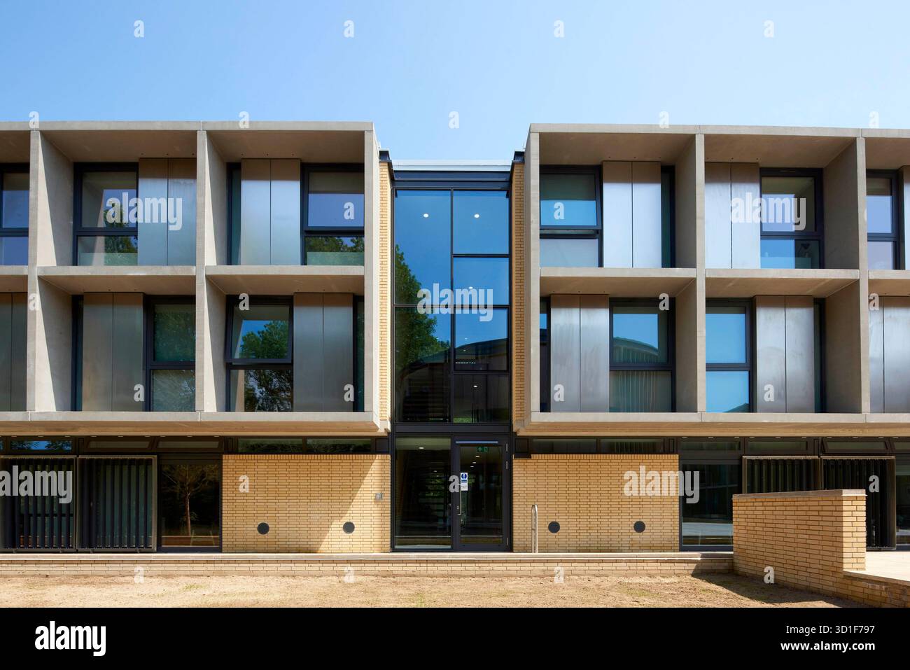 Pluripremiata architettura, St. Catherine's College oxford Student accommodation, Oxford, Inghilterra sud-orientale, Regno Unito Foto Stock