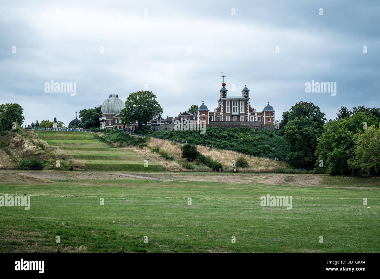 Royal Observatory Greenwich – storico punto di riferimento astronomico a Londra Foto Stock