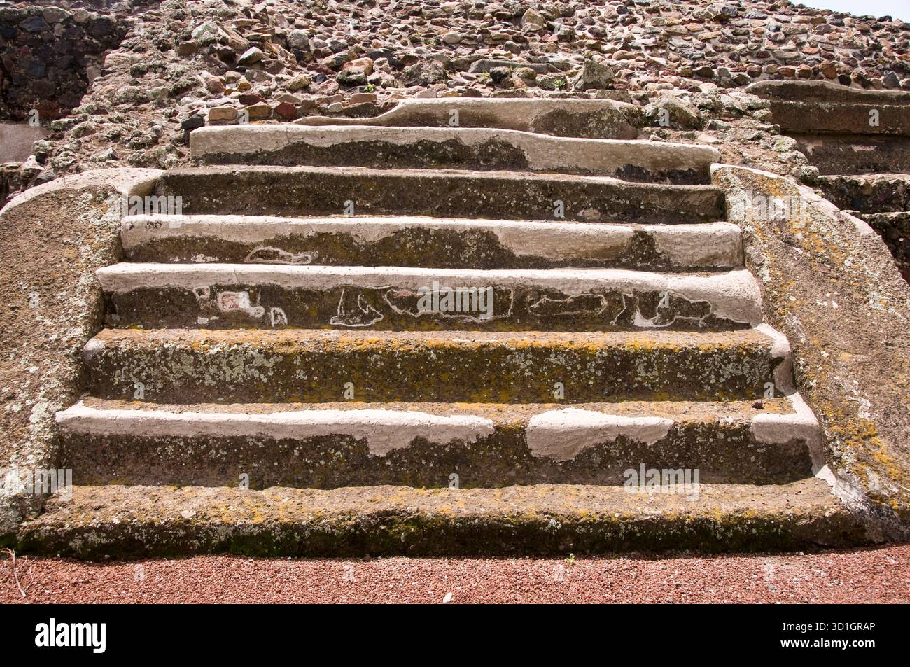 Sito archeologico di Teotihuacan. Estado de México, Messico Foto Stock