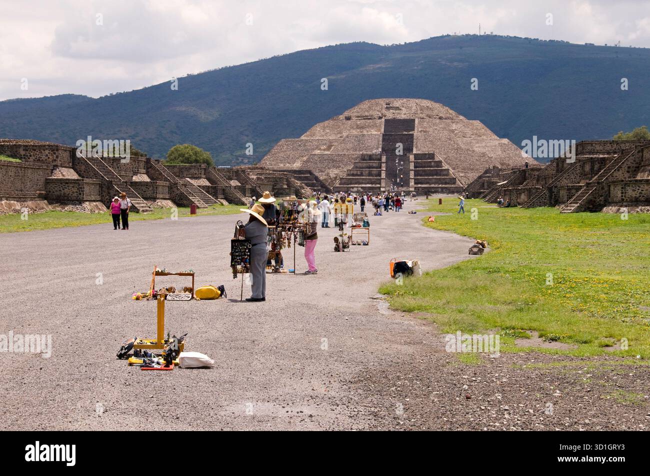 Sito archeologico di Teotihuacan. Estado de México, Messico Foto Stock
