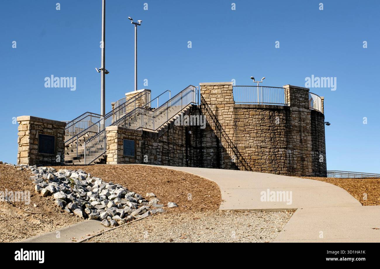 Il monte Sassafras si affaccia sulla Carolina del Sud Foto Stock