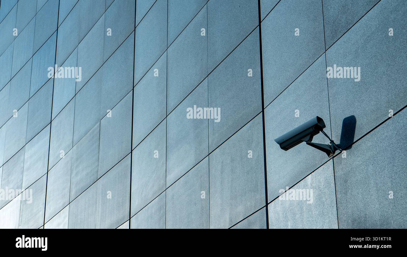 Telecamera di sicurezza Foto Stock