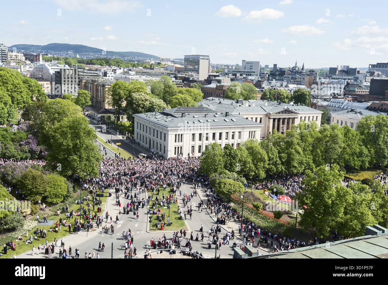 OSLO - 17 MAGGIO: La giornata della Costituzione norvegese è la giornata nazionale della Norvegia ed è una festa nazionale ufficiale che si celebra il 17 maggio di ogni anno. Nella foto Foto Stock