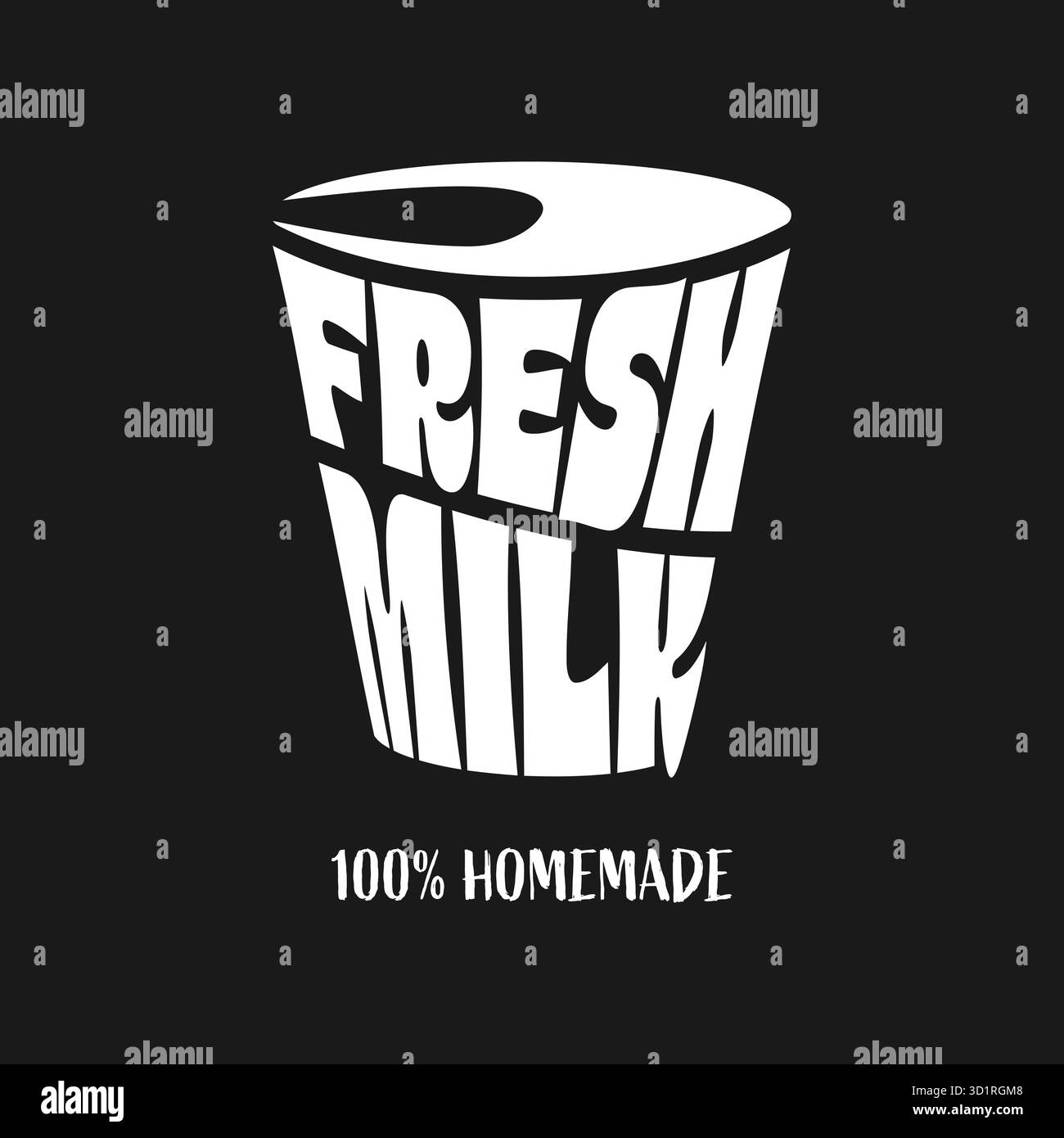 Questa infografica evidenzia l'importanza di scegliere latte fresco fatto in casa per la conservazione dell'ambiente. Promuove pratiche agricole sostenibili e una vita sana senza additivi artificiali. Illustrazione Vettoriale