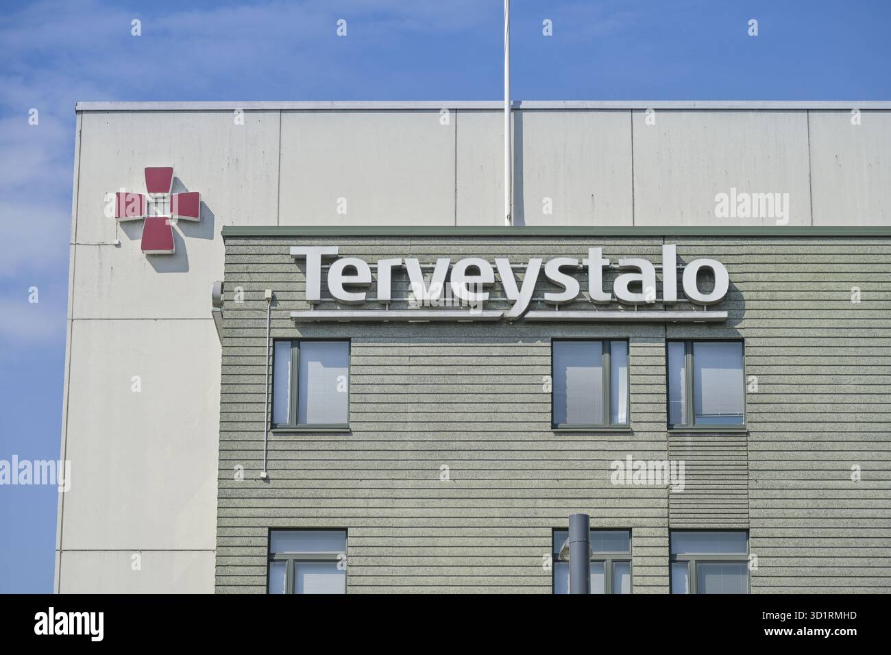 Terveystalo Leppaevaara, operatore sanitario privato, Alberganesplanadi, Espoo, Helsinki, Finlandia Foto Stock