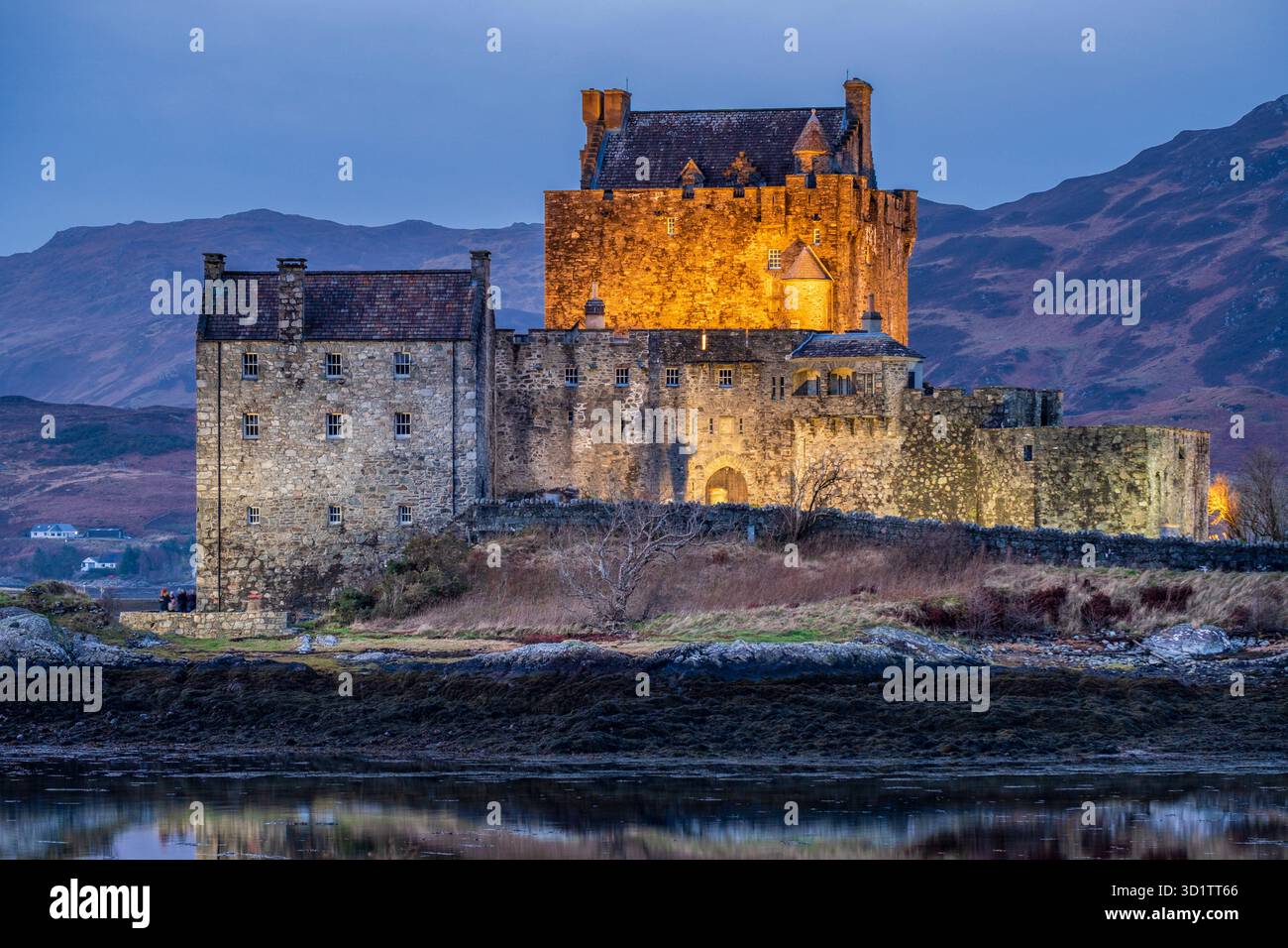 Eilean Donan Castle Foto Stock