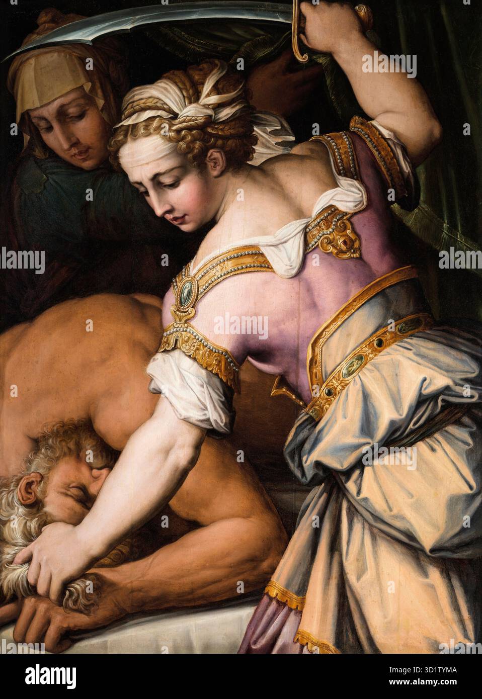 Judith e Holofernes. Giorgio Vasari. c.1554. Foto Stock