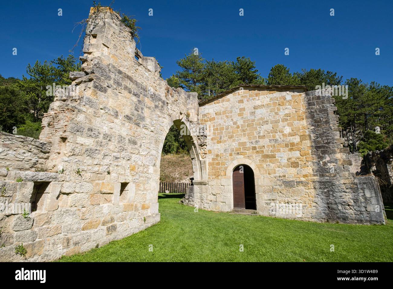 Monastero benedettino di San Adrian Foto Stock