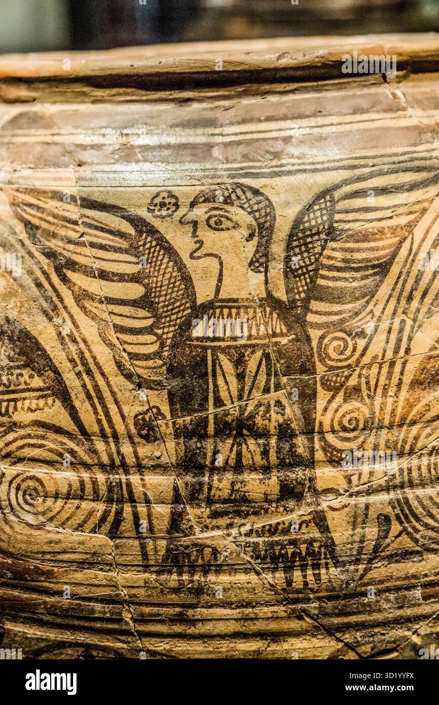 Enocoe, museo d'arte iberica, archeologico e storico di Elche Alejandro Ramos Folqués, Elche, Alicante, Spagna Foto Stock