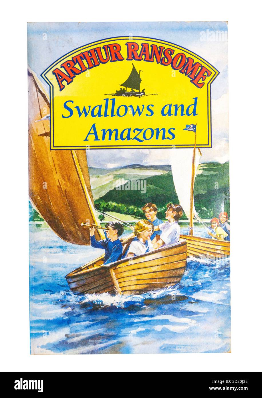 Swallows and Amazons libro per bambini di Arthur Ransome, Greater London, England, Regno Unito Foto Stock