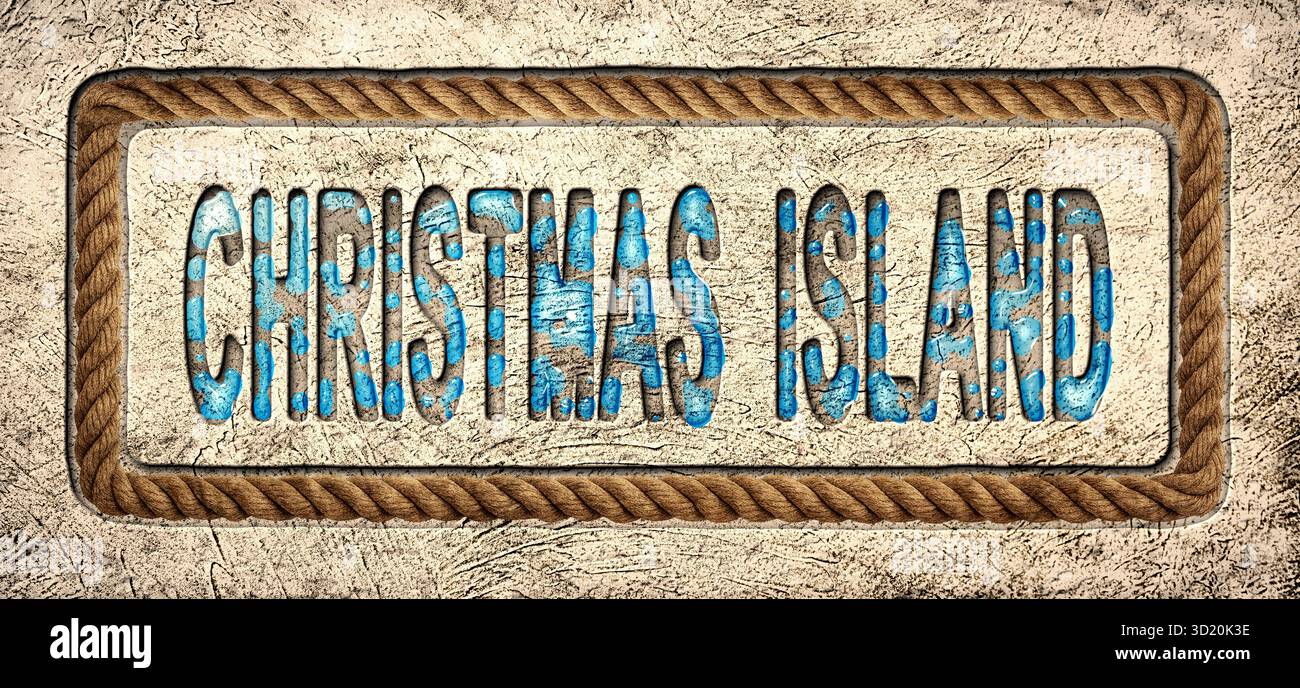 Christmas Island Yachting e Nautical Vibes Foto Stock