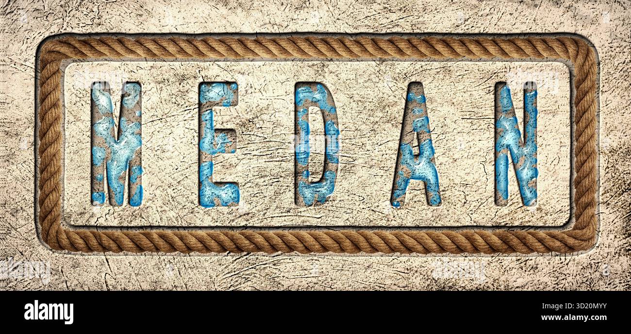 Medan Yachting e Nautical Vibes, Medan Summer Foto Stock